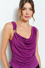 Load image into Gallery viewer, Gilded Drape Top
