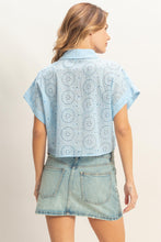 Load image into Gallery viewer, Solara Eyelet Top
