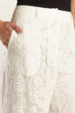 Load image into Gallery viewer, Lace Script Trousers
