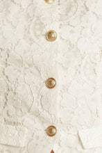 Load image into Gallery viewer, Lace Script Vest
