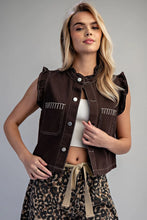 Load image into Gallery viewer, Espresso Stitch Jacket

