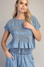 Load image into Gallery viewer, Harbor Chambray Top
