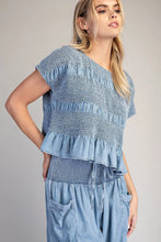 Load image into Gallery viewer, Harbor Chambray Top
