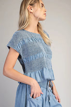 Load image into Gallery viewer, Harbor Chambray Top
