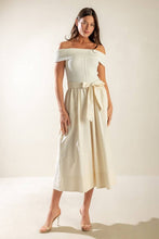 Load image into Gallery viewer, Elodie Off-Shoulder Midi
