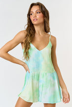 Load image into Gallery viewer, Aqua Essence Tie-Dye Romper
