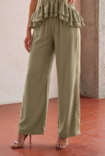 Load image into Gallery viewer, Sage Glam Pant Set
