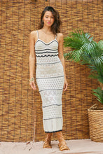 Load image into Gallery viewer, Ivory serenade crochet maxi
