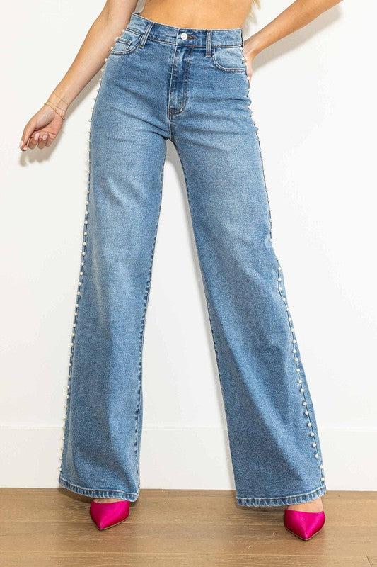 Pearl Side Stunner Jeans