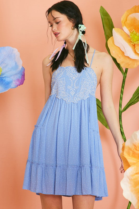 Baby Blue Whispers Dress