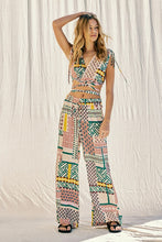 Load image into Gallery viewer, Tribal Line Pant Set
