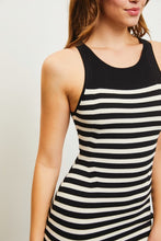 Load image into Gallery viewer, Sleek stripe midi dress
