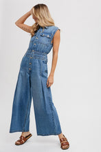 Load image into Gallery viewer, Denim voyager jumpsuit
