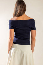 Load image into Gallery viewer, Gold Trim Knit
