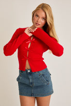 Load image into Gallery viewer, Red Coquette Knit
