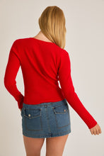 Load image into Gallery viewer, Red Coquette Knit
