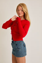 Load image into Gallery viewer, Red Coquette Knit
