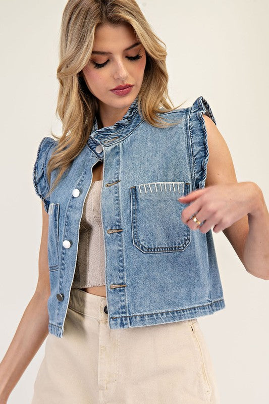 Fray Edge Vest