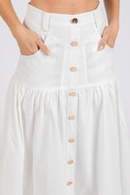 Load image into Gallery viewer, White Glimmer Skirt

