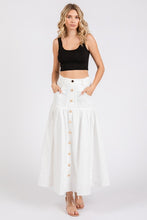 Load image into Gallery viewer, White Glimmer Skirt
