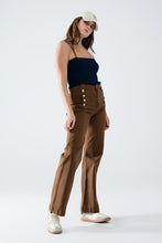 Load image into Gallery viewer, Driftwood Button Jeans
