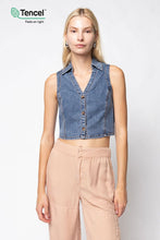 Load image into Gallery viewer, Tencel Trim Vest

