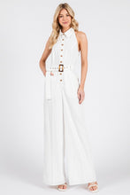 Load image into Gallery viewer, White Command Jumpsuit
