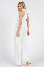 Load image into Gallery viewer, White Command Jumpsuit
