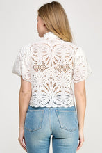 Load image into Gallery viewer, Gallery Eyelet Top
