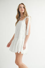 Load image into Gallery viewer, Sunwashed Eyelet Dress
