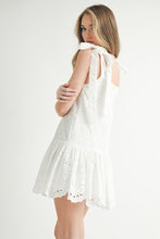 Load image into Gallery viewer, Sunwashed Eyelet Dress
