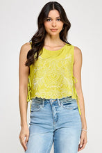 Load image into Gallery viewer, Citrus Lace Top
