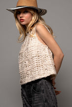 Load image into Gallery viewer, Cream Weave Tank
