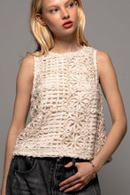 Load image into Gallery viewer, Cream Weave Tank
