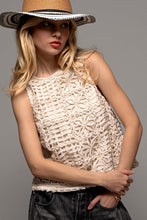Load image into Gallery viewer, Cream Weave Tank
