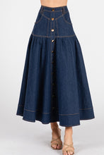 Load image into Gallery viewer, Soho Indigo Skirt
