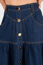 Load image into Gallery viewer, Soho Indigo Skirt
