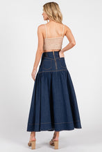 Load image into Gallery viewer, Soho Indigo Skirt
