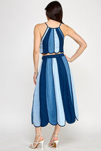 Load image into Gallery viewer, Denim Ripple Set
