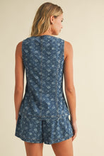 Load image into Gallery viewer, Fleur de Denim Set
