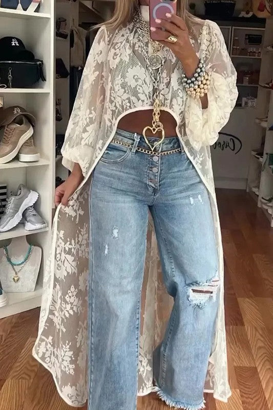 Boho Lace Tunic