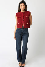 Load image into Gallery viewer, Garnet Knit Vest
