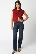 Load image into Gallery viewer, Garnet Knit Vest
