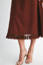Load image into Gallery viewer, Mahogany Petal Dress
