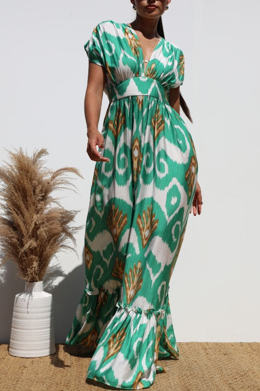 Verdant Mirage Maxi