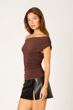 Load image into Gallery viewer, Brown Contour Top
