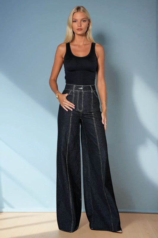 Outline Palazzo Jeans