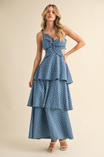 Load image into Gallery viewer, Chambray Daisy Maxi
