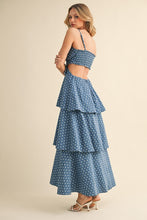 Load image into Gallery viewer, Chambray Daisy Maxi
