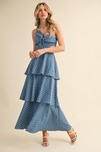 Load image into Gallery viewer, Chambray Daisy Maxi
